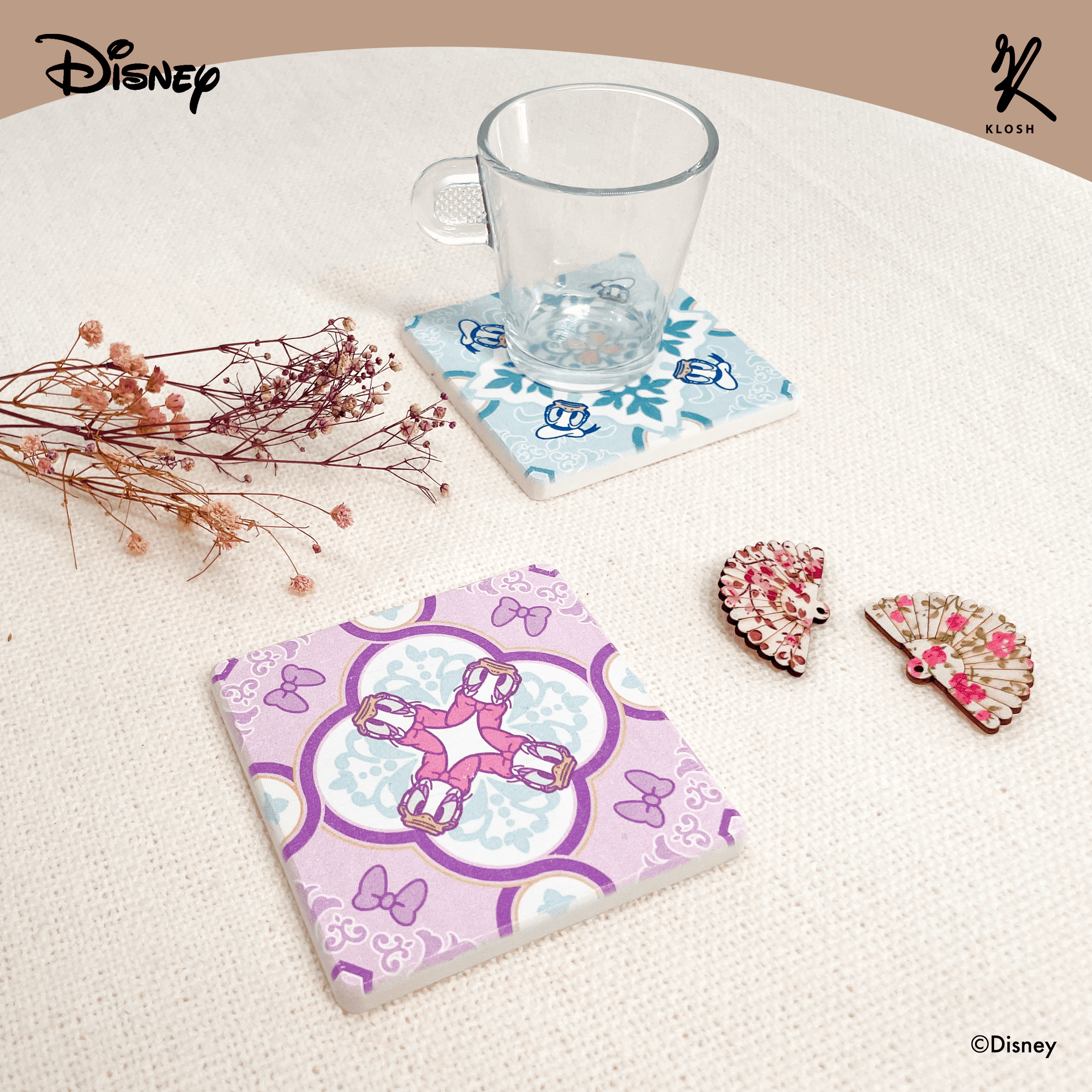 Disney deals drink coasters