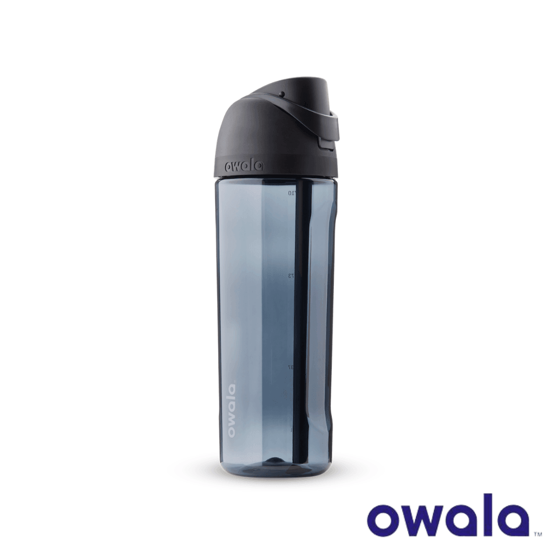 Owala FreeSip Water Bottle Stainless Steel, 24 Oz., Hint of Grape