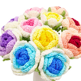 Hand-Woven Crochet Flower Bouquet Small