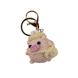 Handmade Crochet Keychain Small