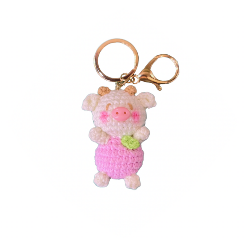 Handmade Crochet Keychain Medium