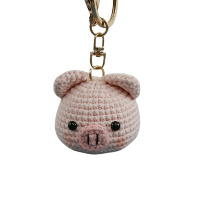 Handmade Crochet Keychain Small