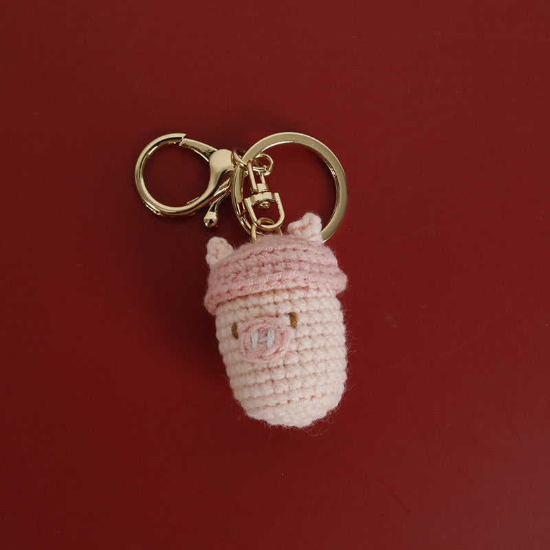 Handmade Crochet Keychain Small