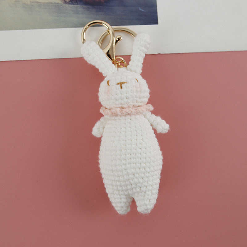 Handmade Crochet Keychain Large