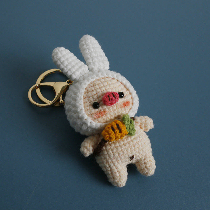 Handmade Crochet Keychain XL