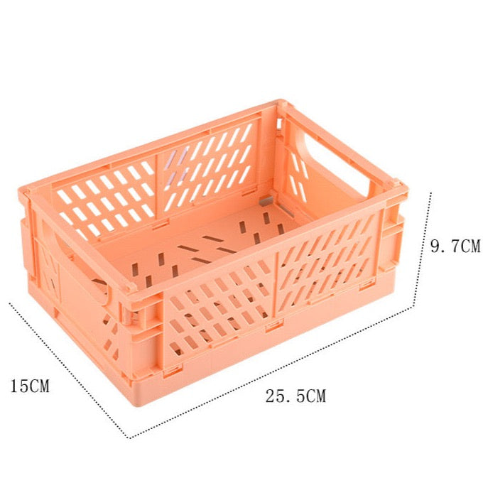 Foldable Storage Crate Double Handles Medium