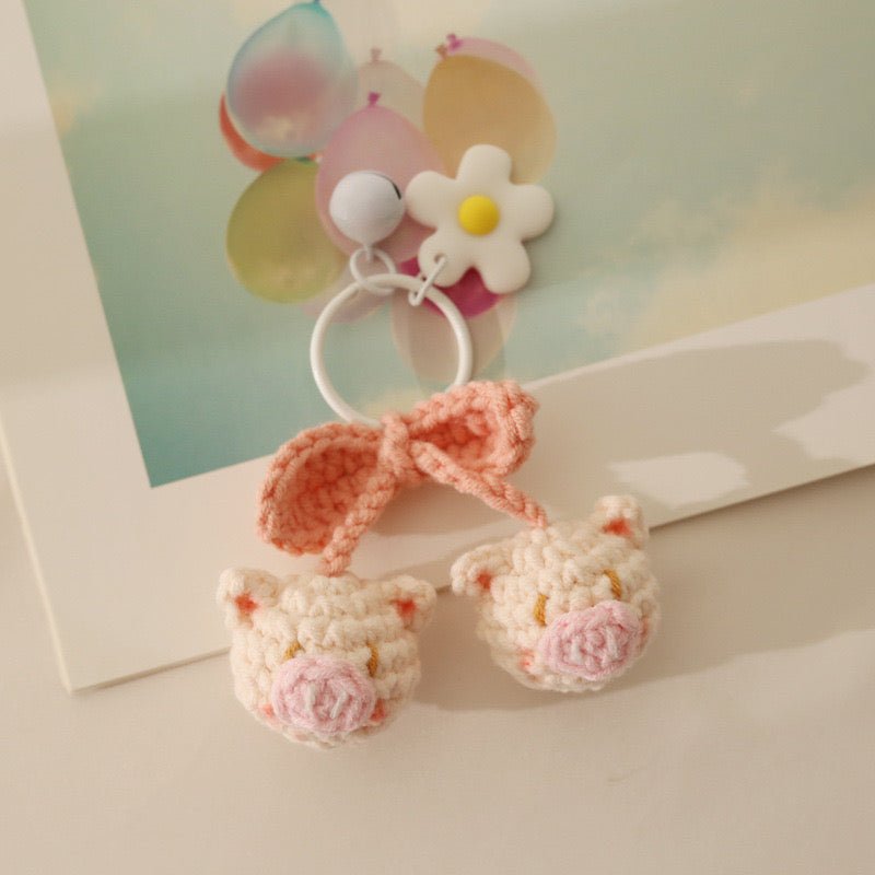 Handmade Crochet Keychain Small