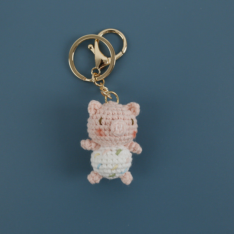 Handmade Crochet Keychain Medium