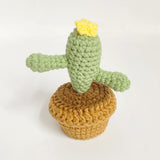 Handmade Crochet Flower Mini Potted Plant