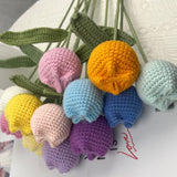 Hand-Woven Crochet Flower Bouquet Small