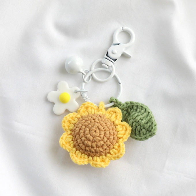 Handmade Crochet Keychain Small