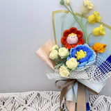 Charming Crochet Flower Bouquet - Joyful Harmony II