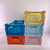 Foldable Storage Crate Double Handles Small