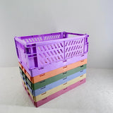 Foldable Storage Crate Double Handles Small