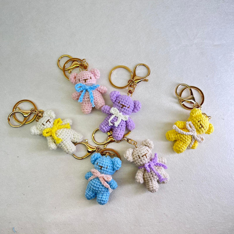 Handmade Crochet Keychain Small