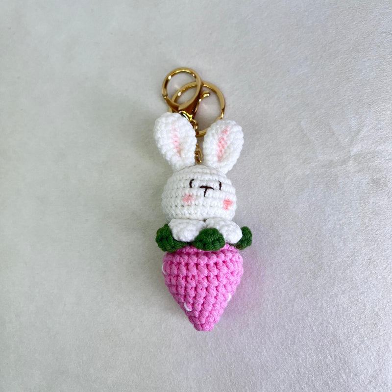 Handmade Crochet Keychain Small