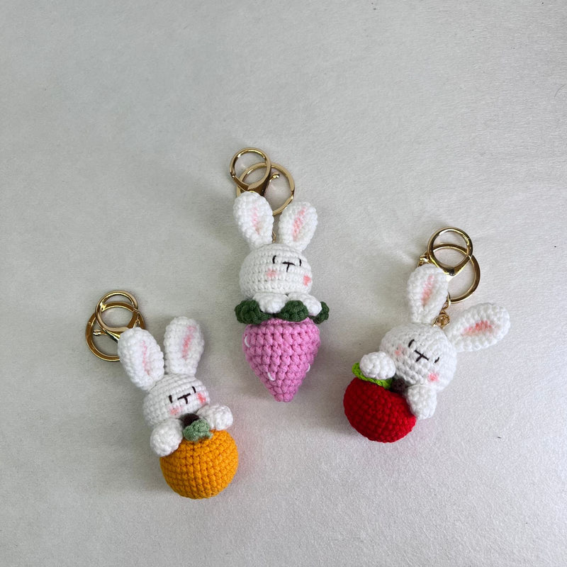 Handmade Crochet Keychain Small