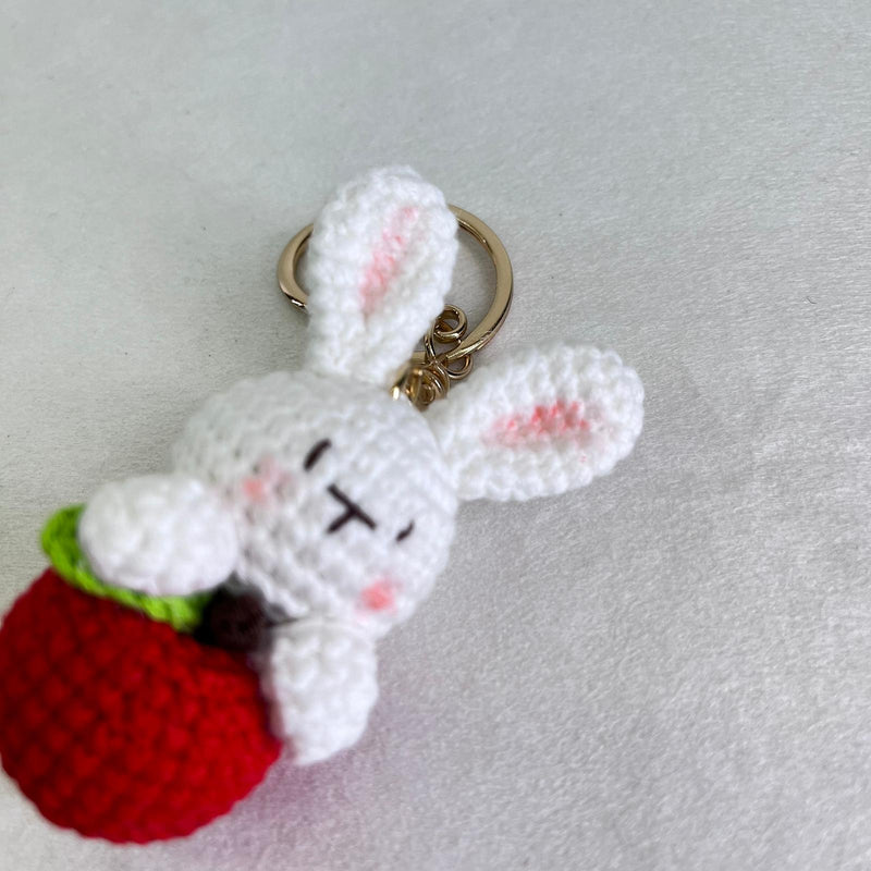 Handmade Crochet Keychain Small