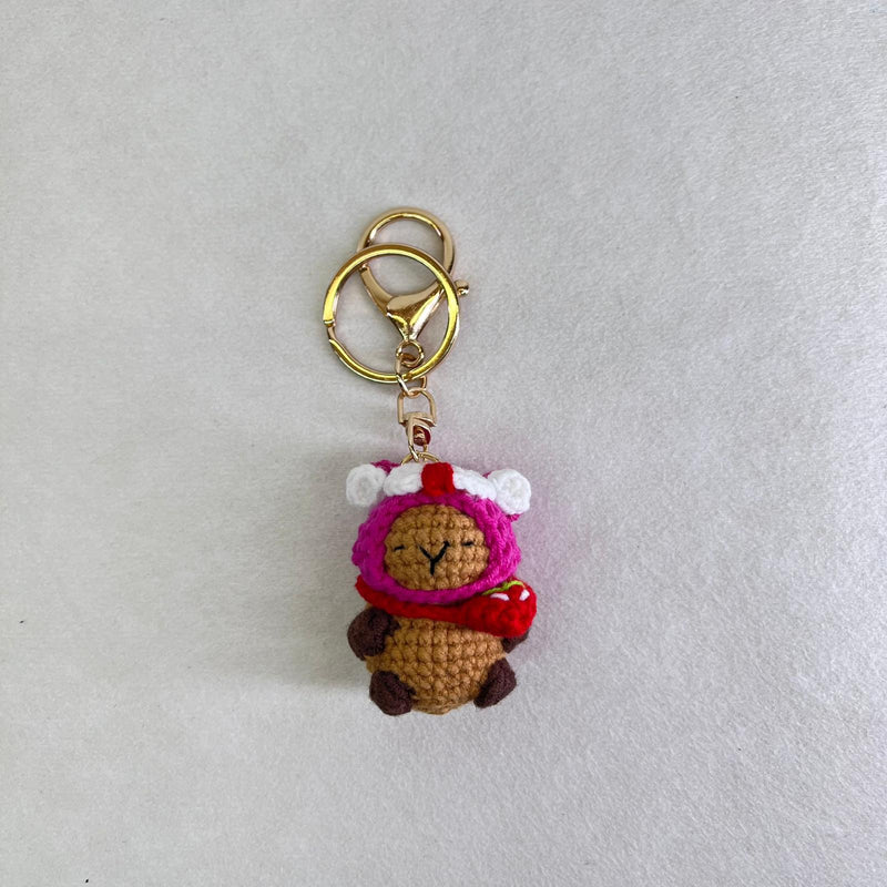 Handmade Crochet Keychain Small