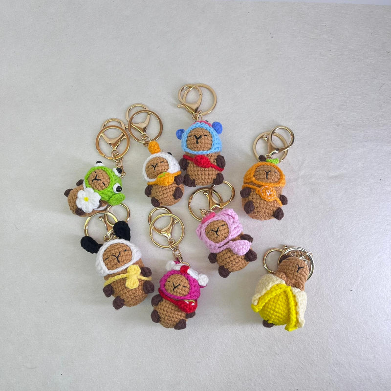 Handmade Crochet Keychain Small