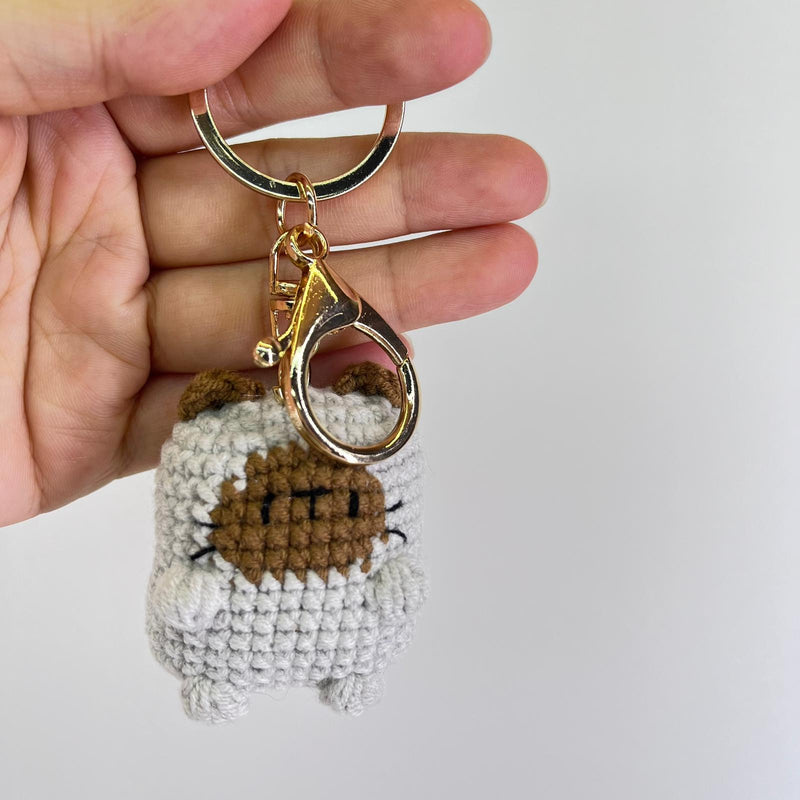 Handmade Crochet Keychain Small