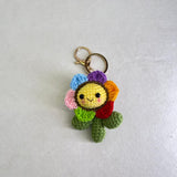 Handmade Crochet Keychain Large