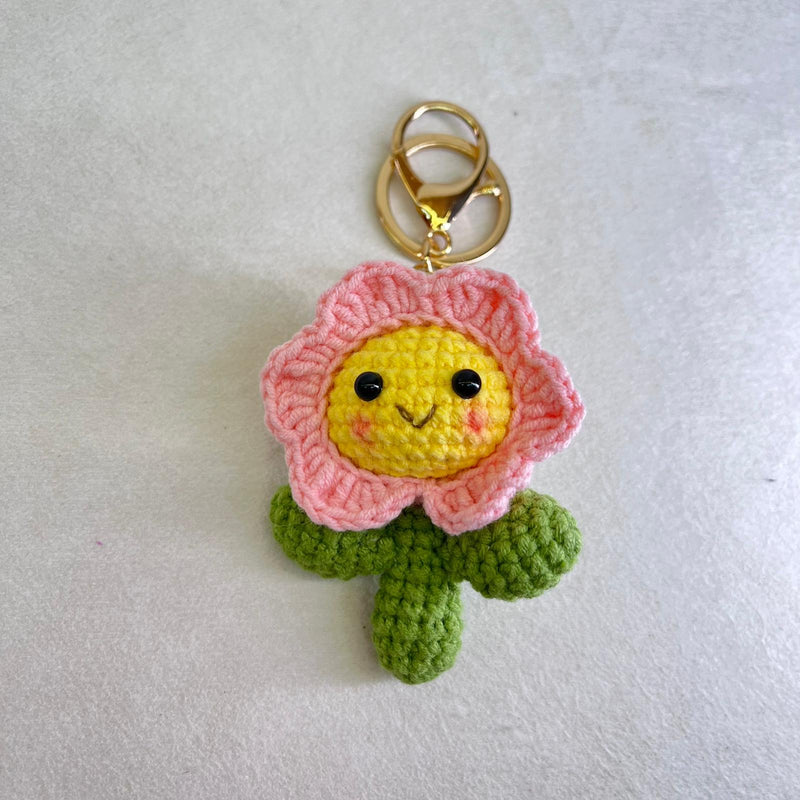 Handmade Crochet Keychain Large