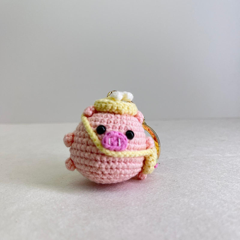 Handmade Crochet Keychain Small