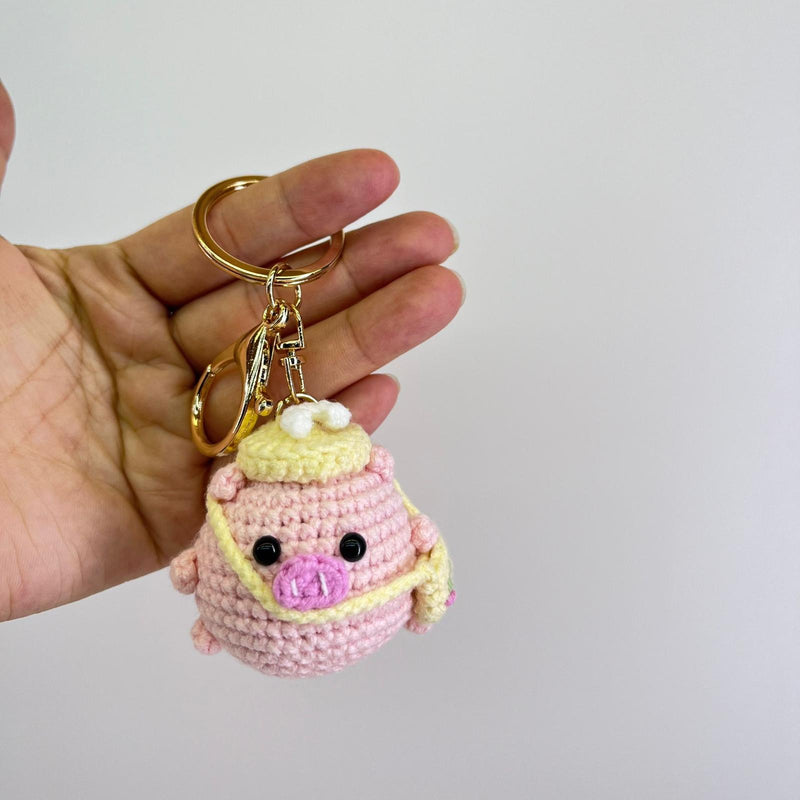 Handmade Crochet Keychain Small