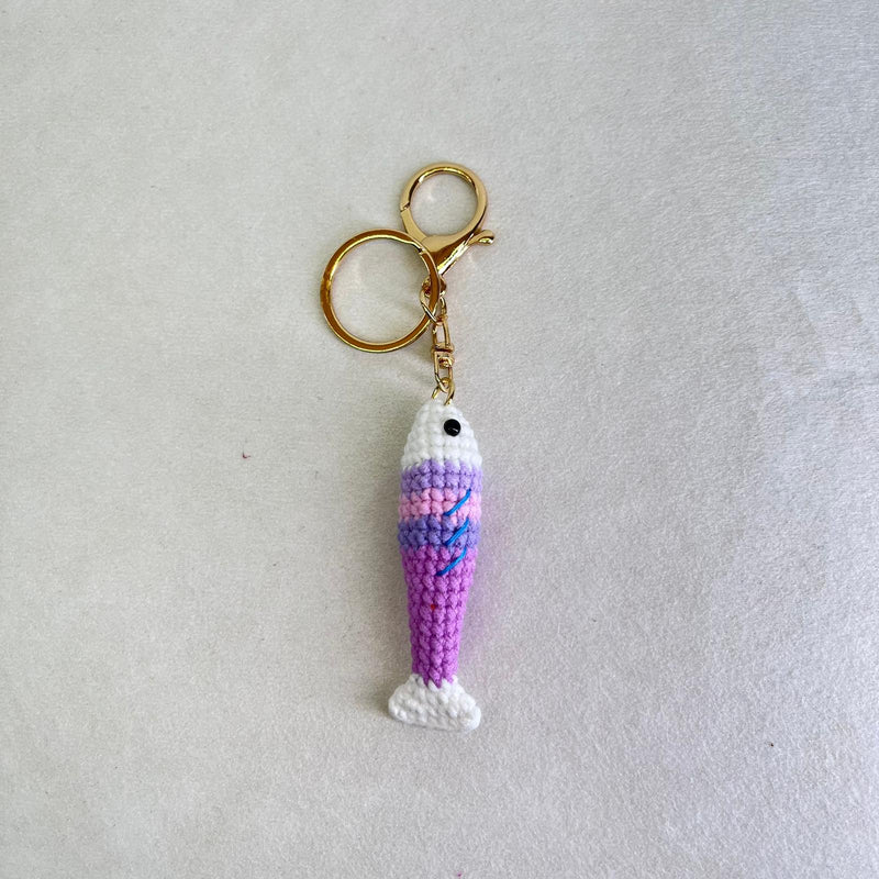 Handmade Crochet Keychain Small