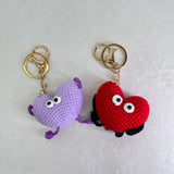 Handmade Crochet Keychain Small