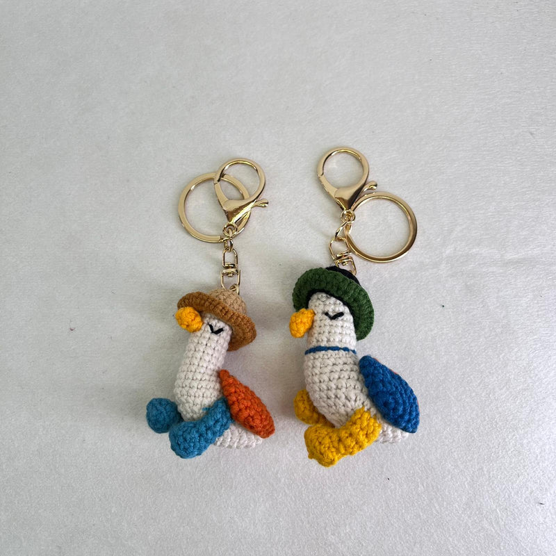 Handmade Crochet Keychain Small