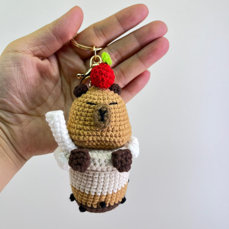 Handmade Crochet Keychain Large