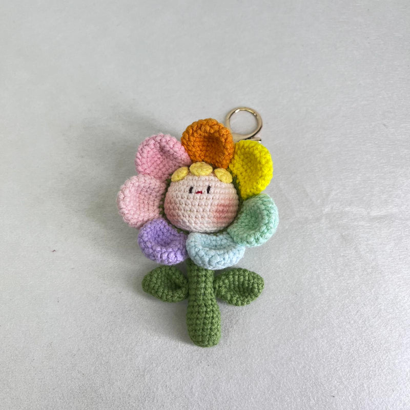 Handmade Crochet Keychain Large