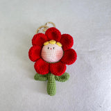 Handmade Crochet Keychain Large