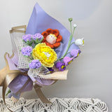 Charming Crochet Flower Bouquet - Joyful Harmony