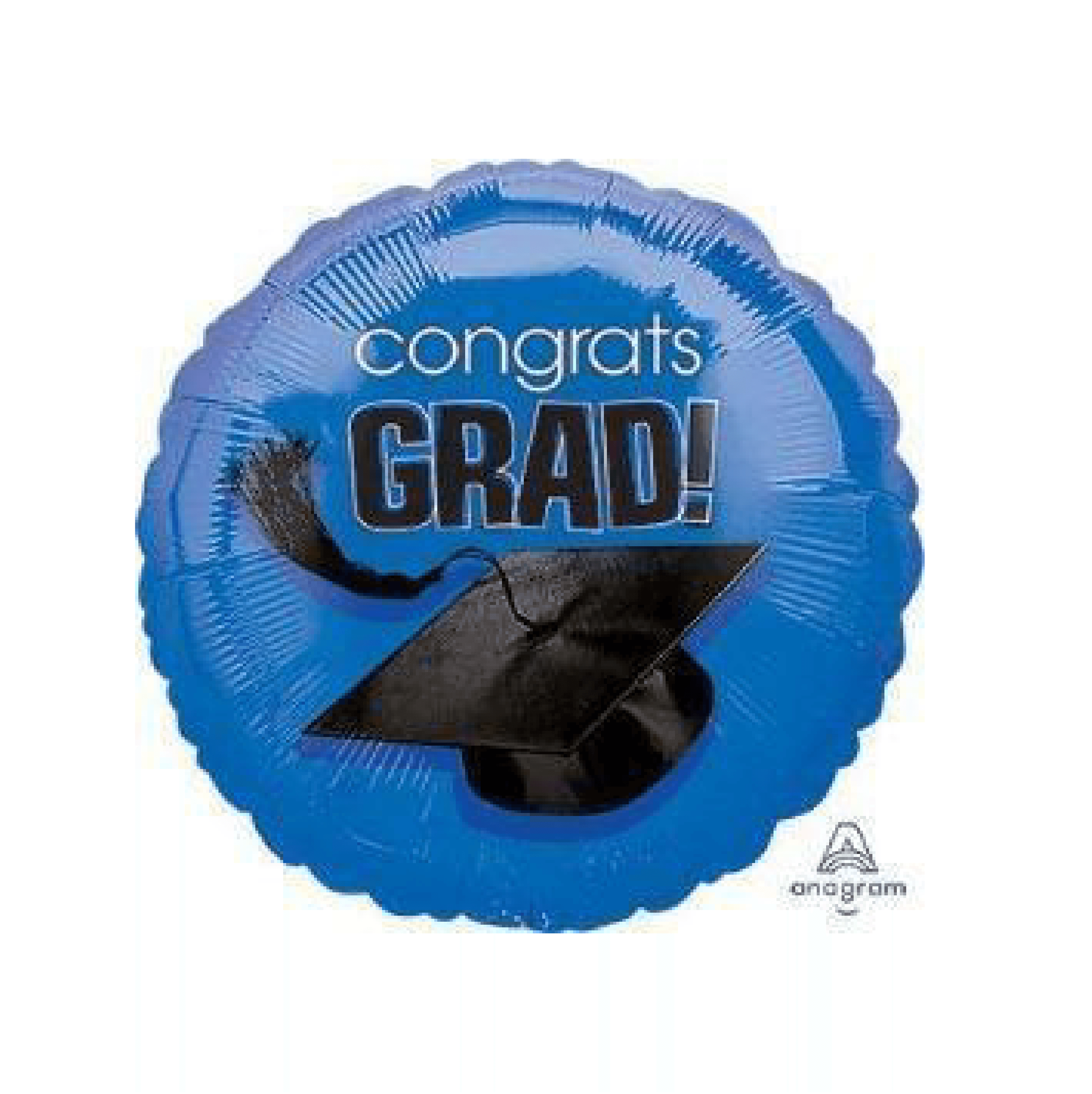 Balloon - Congrats Grad Royal Blue I Klosh Balloon Shop – KLOSH