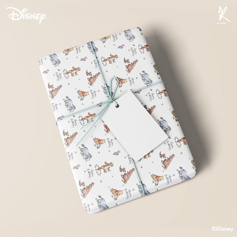 Disney Winnie the Pooh - Happy Birthday Pooh & Friends Wrapping