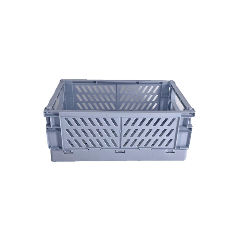 Foldable Storage Crate Double Handles Medium - KLOSH