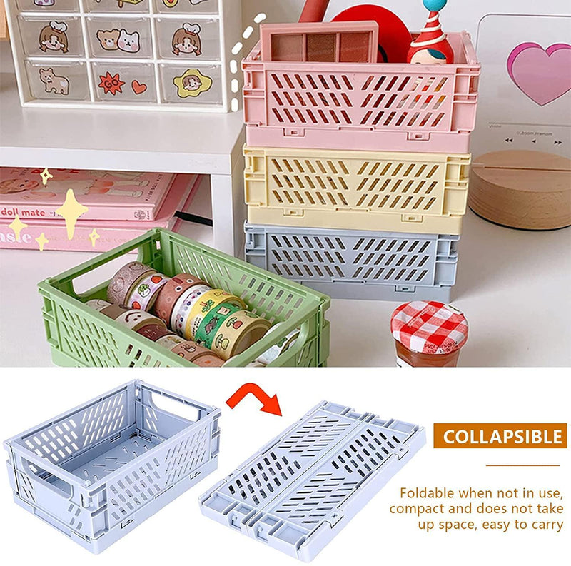 Foldable Storage Crate Double Handles - Small - KLOSH