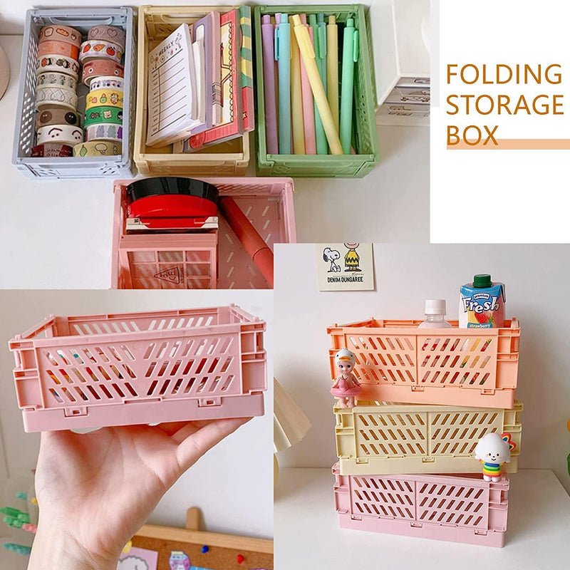 Foldable Storage Crate Double Handles - Small - KLOSH