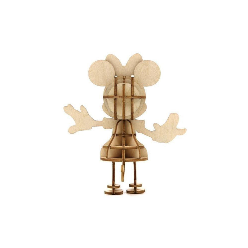 IncrediBuilds 3D Wooden Puzzle - Mouse | Klosh Gift Shop – KLOSH