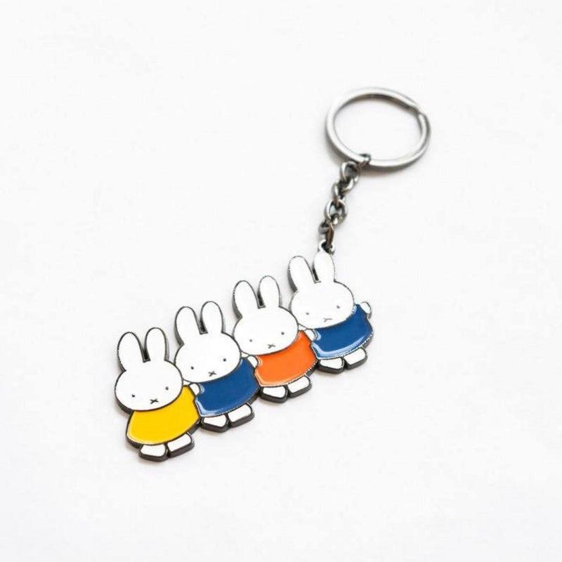 Miffy - Enamel Keychain - Friends - KLOSH