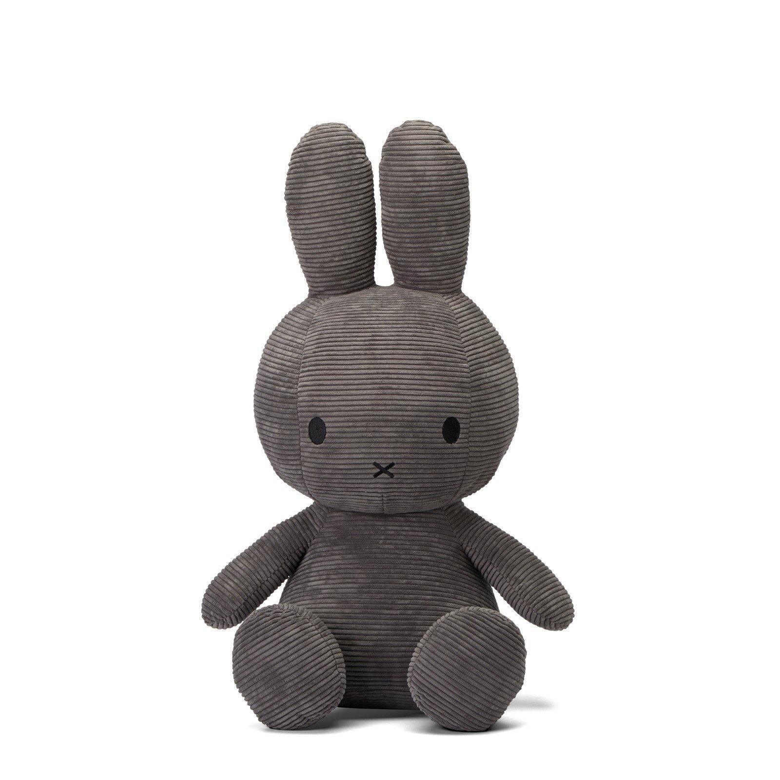 Miffy - Sitting Corduroy Grey Plush 70cm | Klosh Gift Online Singapore ...