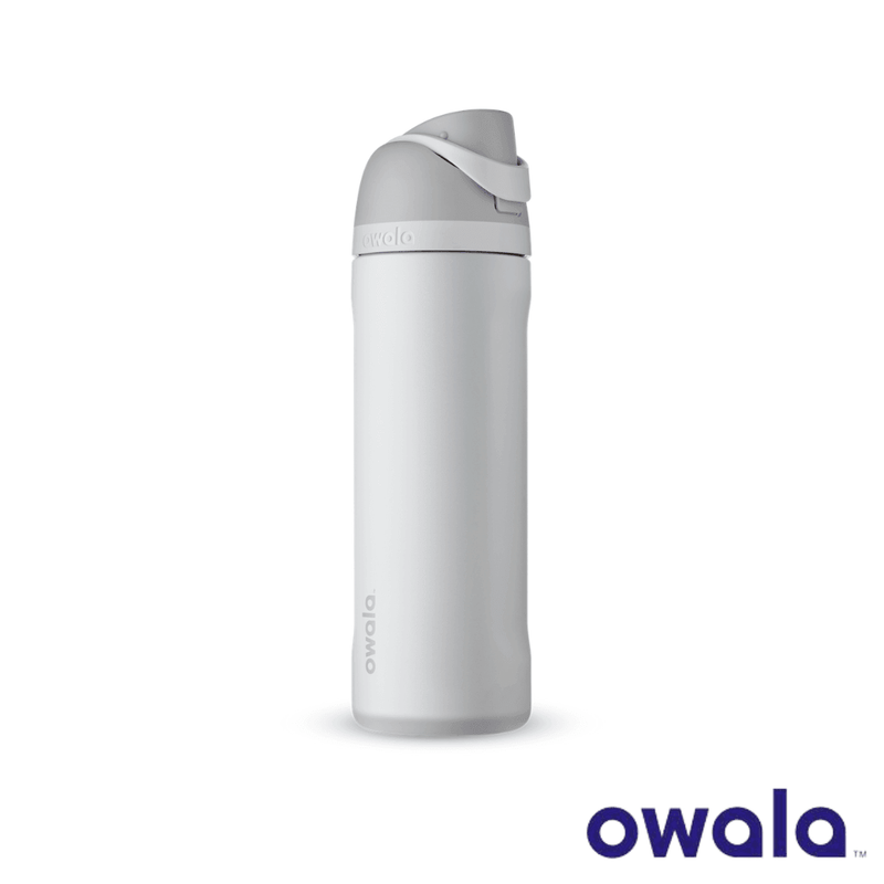 Owala 24 oz. FreeSip Stainless Steel Water Bottle, Shy Marshmallow