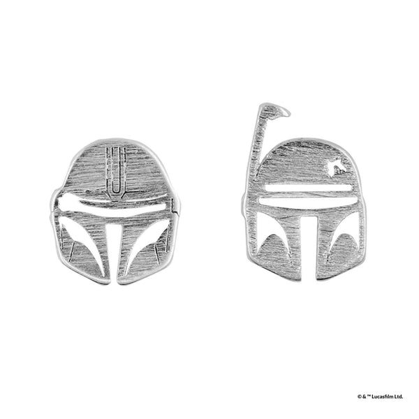 Star Wars™ Earring - Mandalorian™ & Boba Fett™ Silver - KLOSH